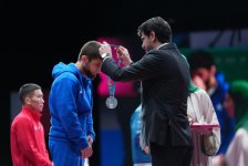 Azerbaijani wrestlers win three more medals at Islamic Solidarity Games (PHOTO)