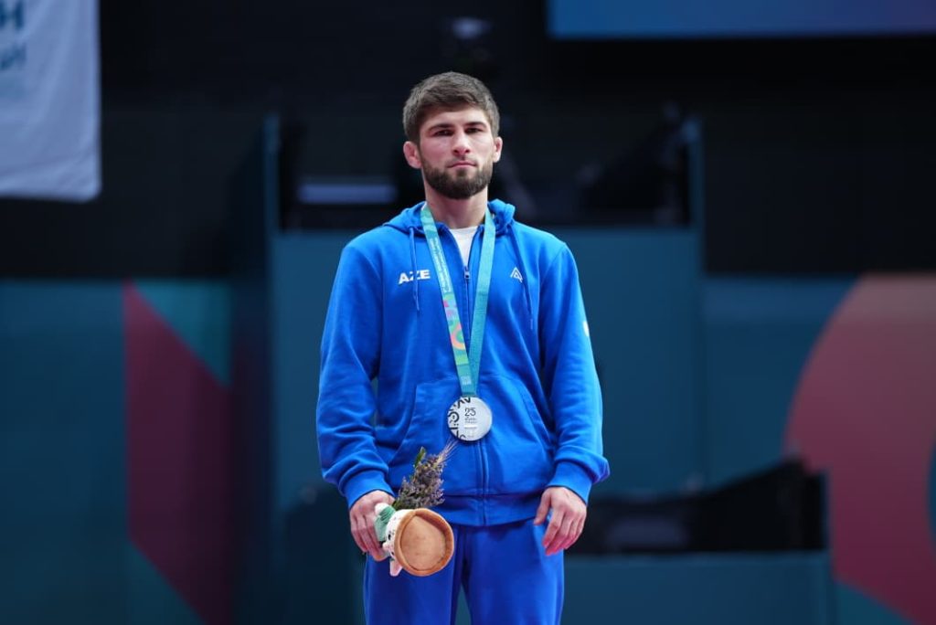 Azerbaijani wrestlers win three more medals at Islamic Solidarity Games (PHOTO)