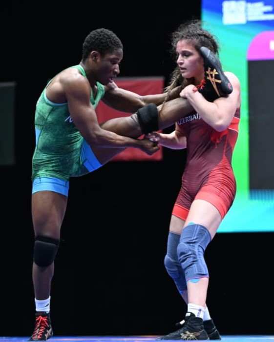 Azerbaijani wrestlers win three more medals at Islamic Solidarity Games (PHOTO)