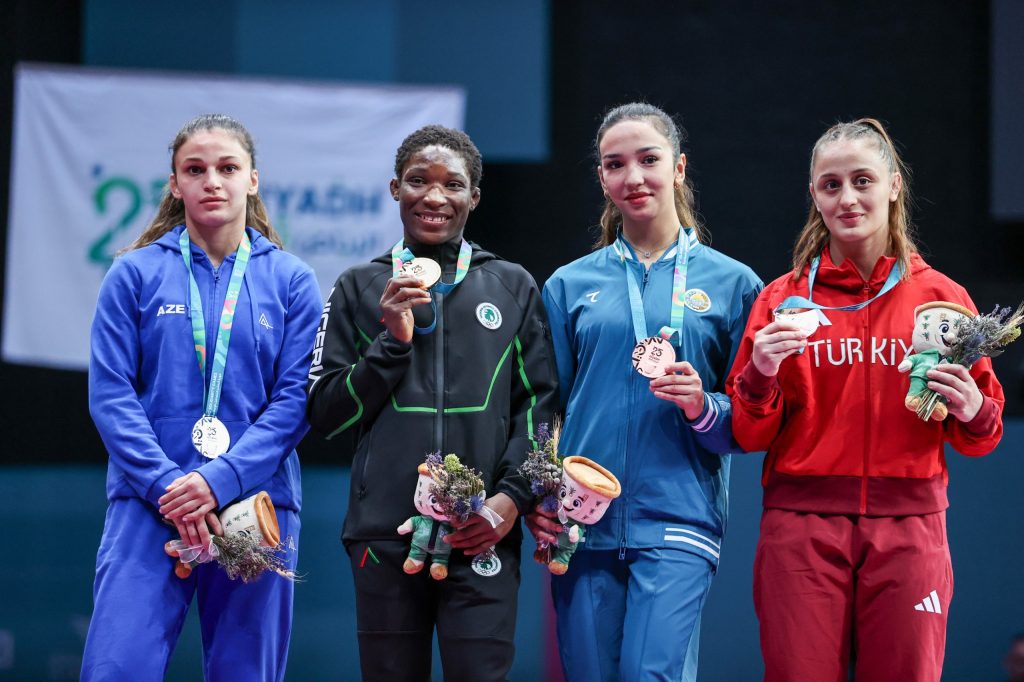 Azerbaijani wrestlers win three more medals at Islamic Solidarity Games (PHOTO)