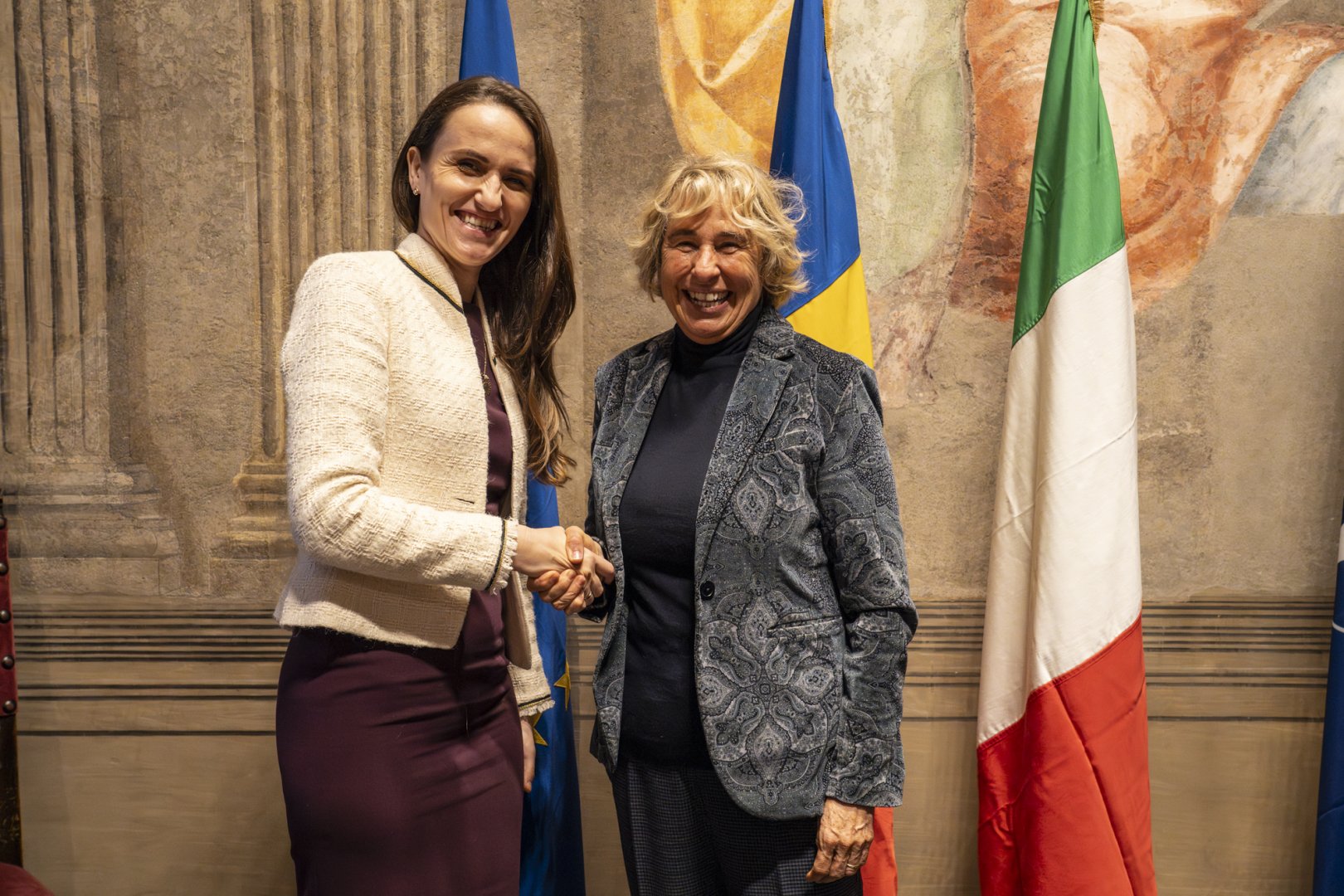 Romania, Italy deepen cooperation on Black Sea security and transatlantic relations (PHOTO)