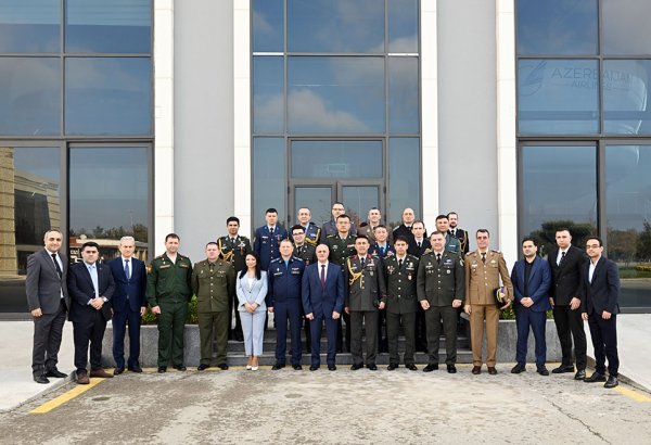 Foreign military attachés visit Azerbaijan's National Aviation Academy (PHOTO)