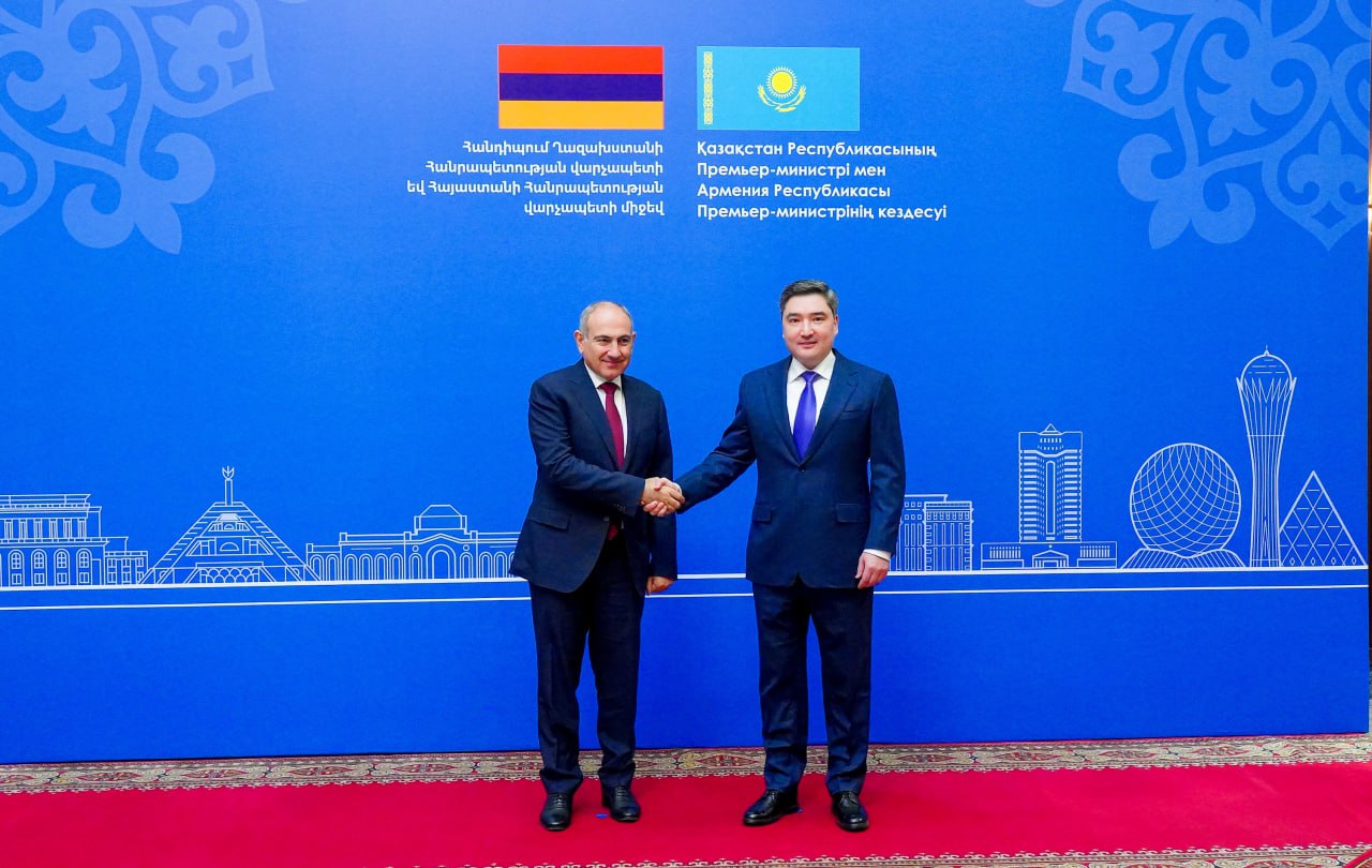 Kazakhstan, Armenia discuss roadmap to expand trade and joint projects