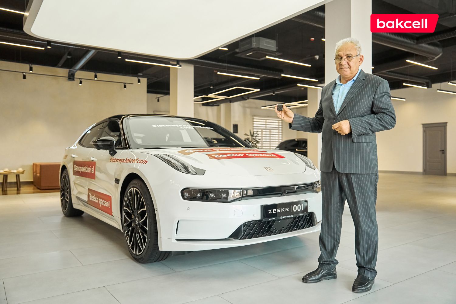 The 7th luxury car has been won in Bakcell’s lottery! (PHOTO)