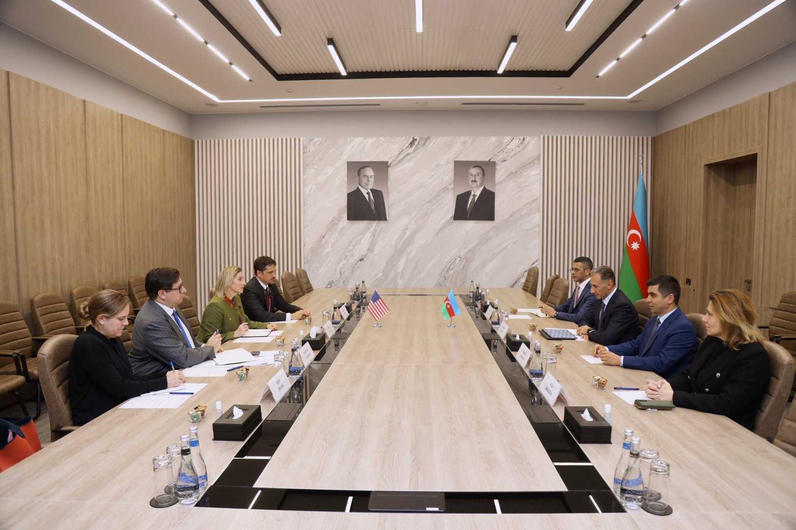 Azerbaijan and U.S. delve into progress on Middle and Zangezur Corridors