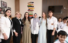 Vice-President of Heydar Aliyev Foundation Leyla Aliyeva visits boarding school in Lankaran (PHOTO)