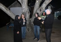 Leyla Aliyeva and Arzu Aliyeva visit family of National Hero Panjali Teymurov in Astara (PHOTO)