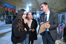 Leyla Aliyeva and Arzu Aliyeva visit family of National Hero Panjali Teymurov in Astara (PHOTO)