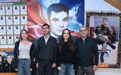 Leyla Aliyeva and Arzu Aliyeva visit family of National Hero Panjali Teymurov in Astara (PHOTO)