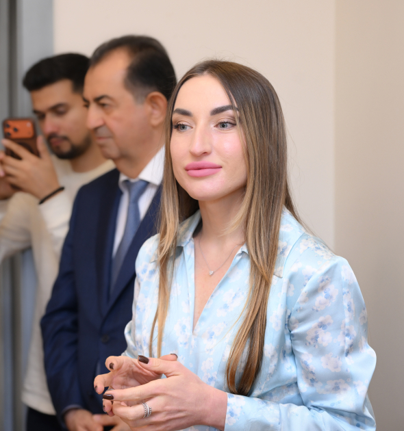 Vice-President of Heydar Aliyev Foundation Leyla Aliyeva visits boarding school in Lankaran (PHOTO)