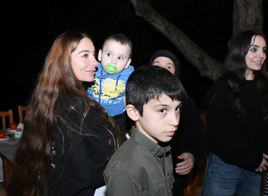 Leyla Aliyeva and Arzu Aliyeva visit family of National Hero Panjali Teymurov in Astara (PHOTO)