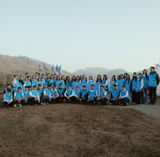 Leyla Aliyeva, Arzu Aliyeva, and Alena Aliyeva participate in ecological actions in Lankaran (PHOTO)