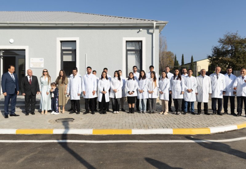 Leyla Aliyeva and Alena Aliyeva tour Veterinary Clinic under Lankaran State University (PHOTO)