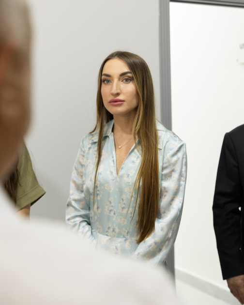 Leyla Aliyeva and Alena Aliyeva tour Veterinary Clinic under Lankaran State University (PHOTO)