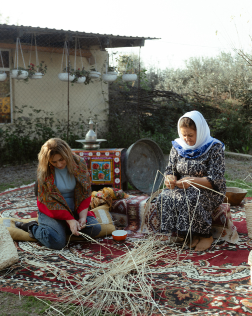 Leyla Aliyeva, Arzu Aliyeva, and Alena Aliyeva visit farming enterprise in Lankaran (PHOTO)