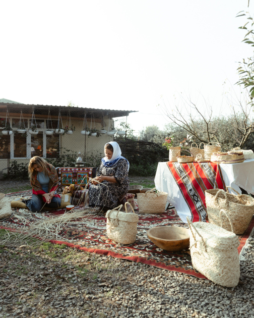 Leyla Aliyeva, Arzu Aliyeva, and Alena Aliyeva visit farming enterprise in Lankaran (PHOTO)