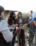 Leyla Aliyeva, Arzu Aliyeva, and Alena Aliyeva visit farming enterprise in Lankaran (PHOTO)