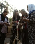 Leyla Aliyeva, Arzu Aliyeva, and Alena Aliyeva visit farming enterprise in Lankaran (PHOTO)