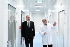 President Ilham Aliyev attends inauguration of pharmaceutical production facility (PHOTO)