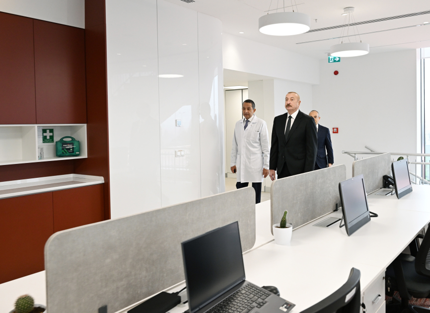 President Ilham Aliyev attends inauguration of pharmaceutical production facility (PHOTO)