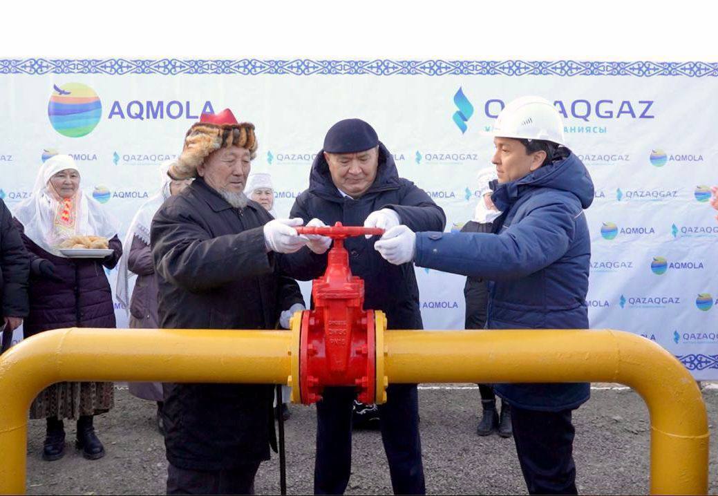 Kazakhstan expands gas supply to village in Akmola region