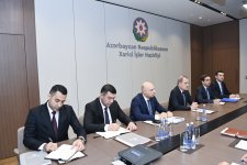 Azerbaijan, Iran discuss development of regional transportation corridors (PHOTO)