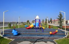 Vice-President of Heydar Aliyev Foundation Leyla Aliyeva attends inauguration of new park in Garadagh (PHOTO)