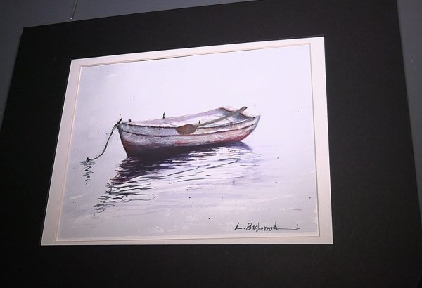 Azerbaijani painter from U.S. exhibits her works in Baku's Icherisheher (PHOTO)