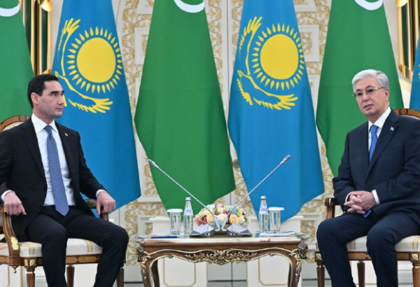 Kazakhstan, Turkmenistan discuss strengthening bilateral cooperation