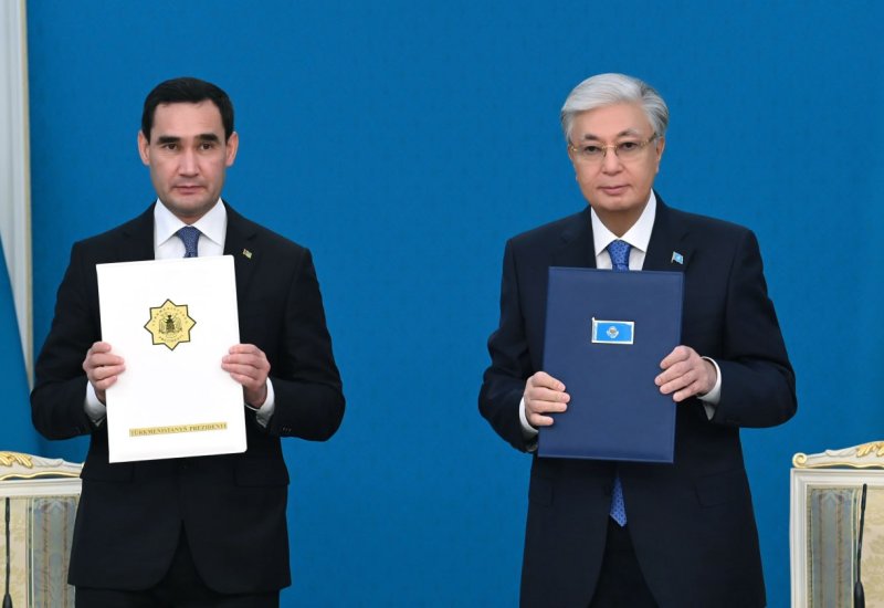 Kazakhstan, Turkmenistan strengthen cooperation with fresh deals