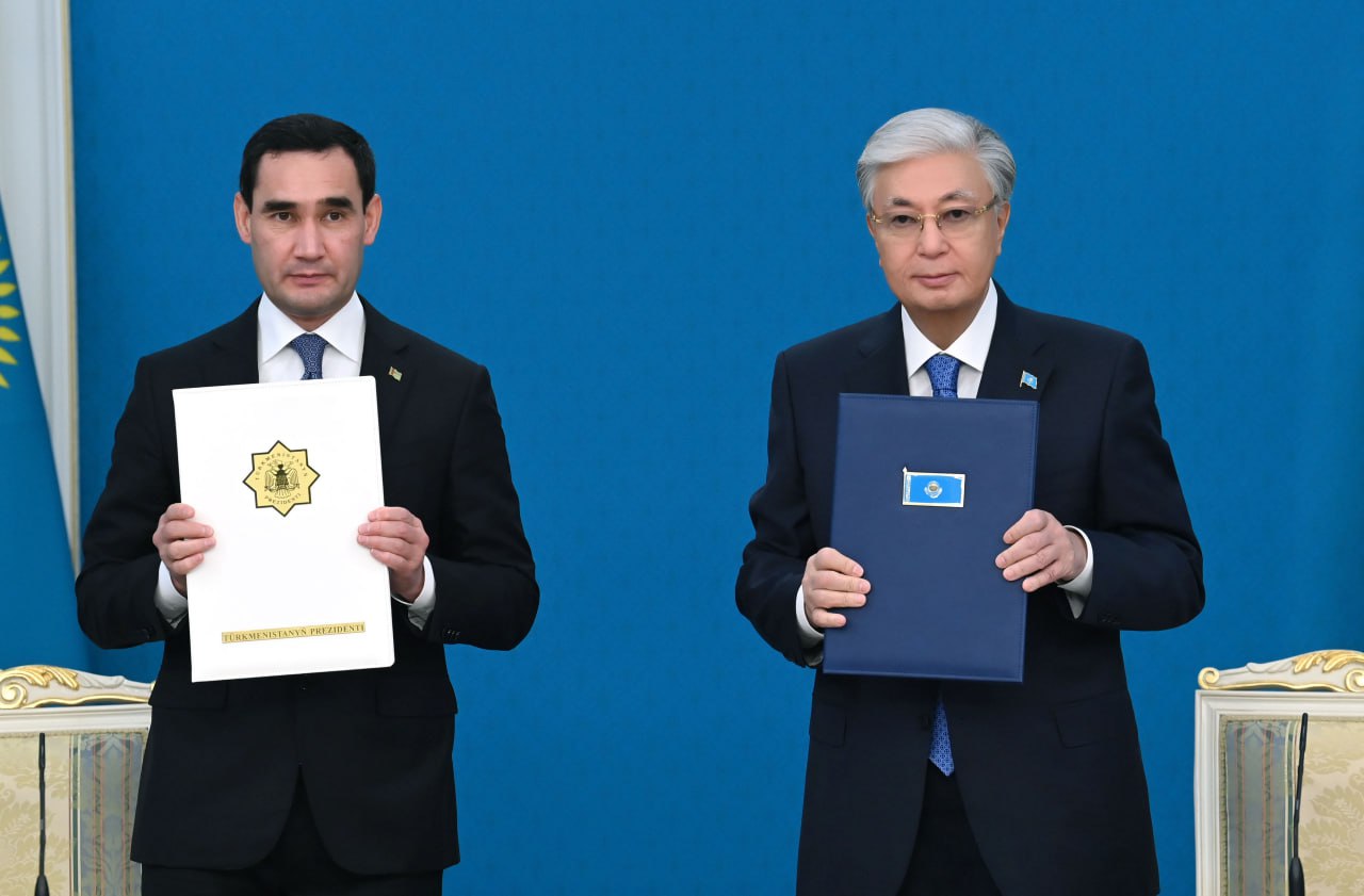 Kazakhstan, Turkmenistan strengthen cooperation with fresh deals
