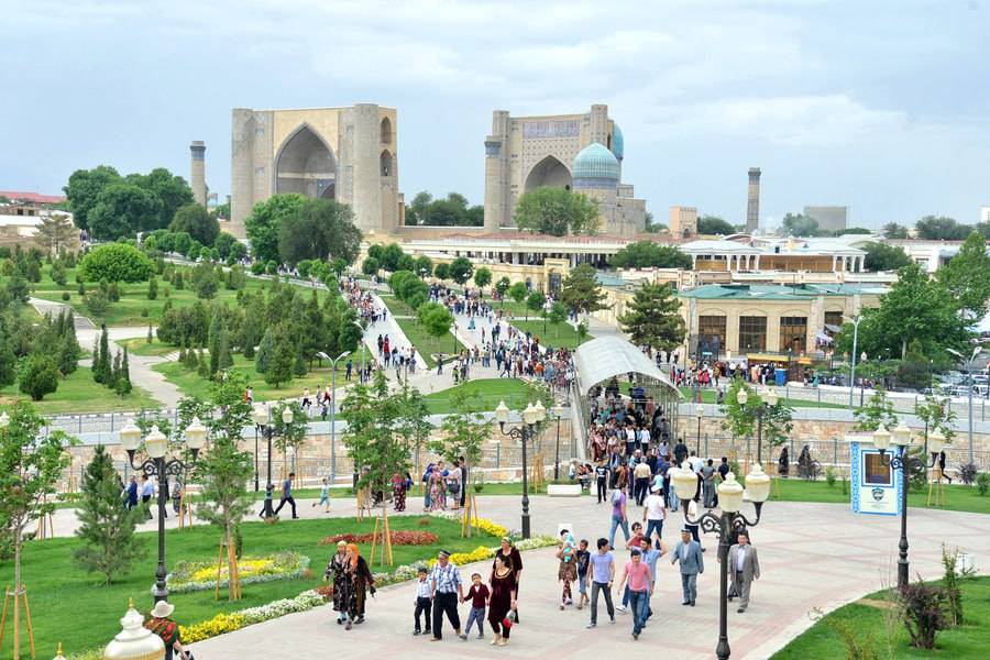 Foreign tourist arrivals to Uzbekistan jump by fifty percent