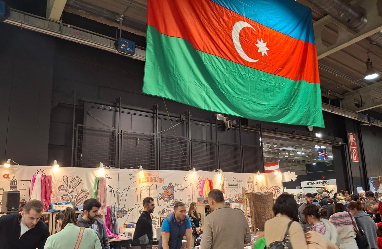 Azerbaijan's stand gains traction at prestigious Int'l Bazaar in Luxembourg (PHOTO)