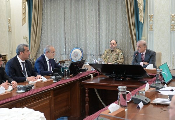 Pakistani prime minister receives Azerbaijan's minister of economy (PHOTO)