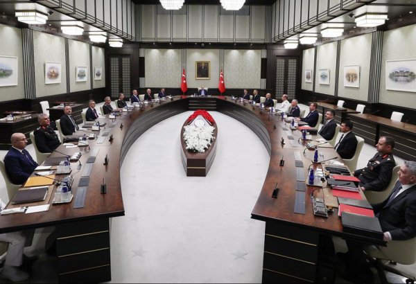 Turkish Security Council discusses issues of ensuring peace and stability in region