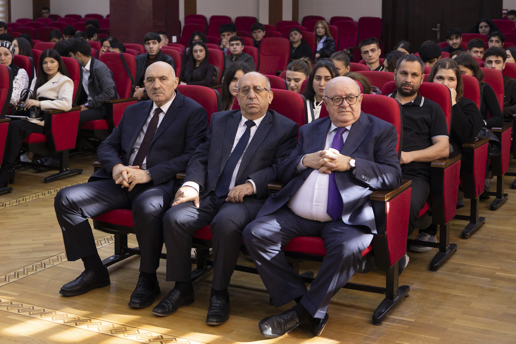 Advisor to “AzerGold” CJSC delivered presentation at Baku State University (PHOTO)