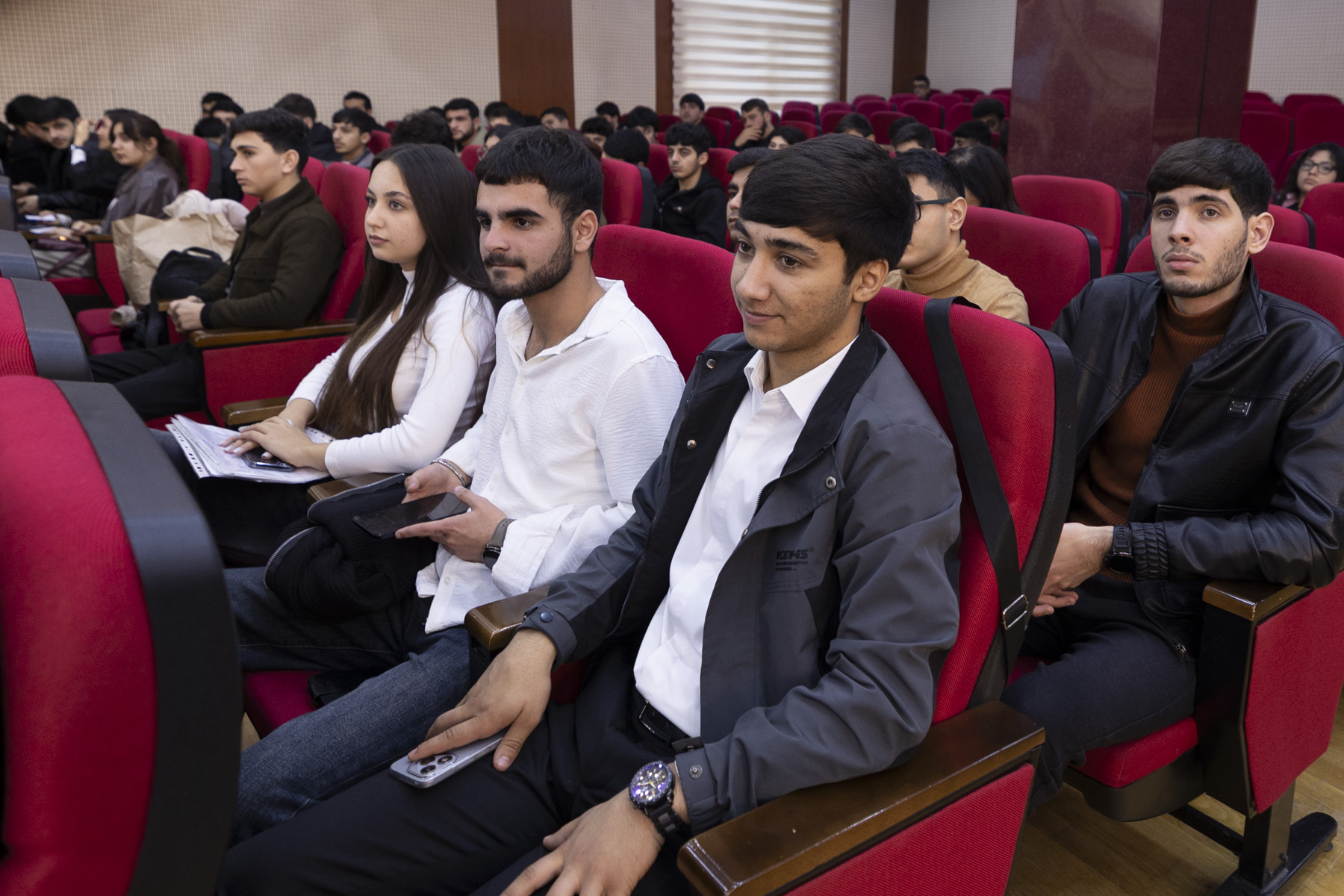 Advisor to “AzerGold” CJSC delivered presentation at Baku State University (PHOTO)