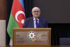 Advisor to “AzerGold” CJSC delivered presentation at Baku State University (PHOTO)