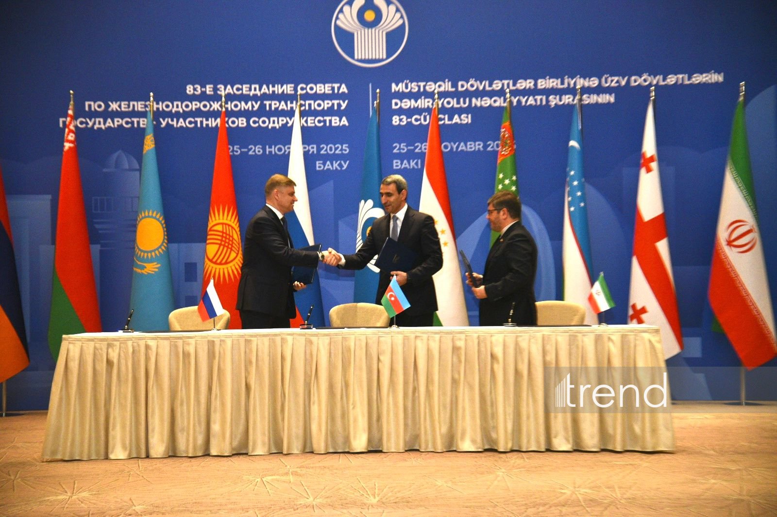 Azerbaijan, Russia and Iran strike deal on boosting North-South cooperation efficiency (PHOTO)