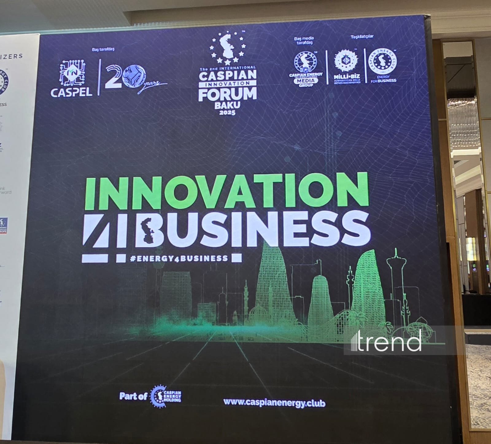 Azerbaijan's Baku hosts 2nd International Caspian Innovation Forum (PHOTO)