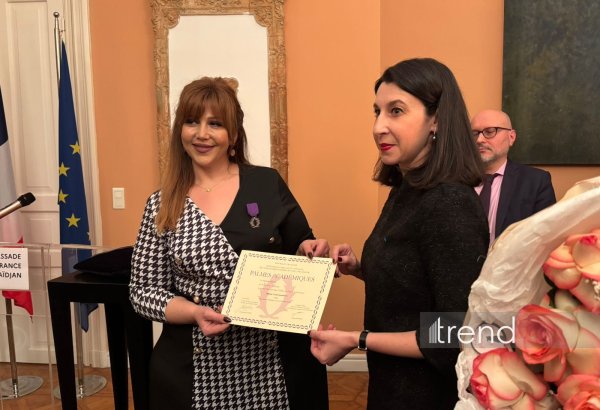 French embassy in Azerbaijan's Baku honors educators on Int'l Teachers' Day