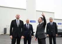 President Ilham Aliyev attends inauguration of AZWOOL mineral rock wool plant (PHOTO/VIDEO)