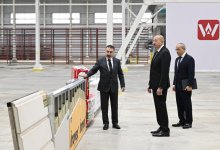 President Ilham Aliyev attends inauguration of AZWOOL mineral rock wool plant (PHOTO/VIDEO)