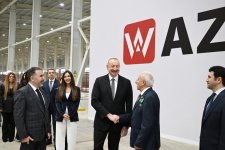 President Ilham Aliyev attends inauguration of AZWOOL mineral rock wool plant (PHOTO/VIDEO)
