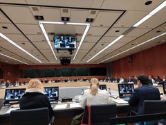 Hikmet Hajiyev meets EU Political and Security Committee (PHOTO)