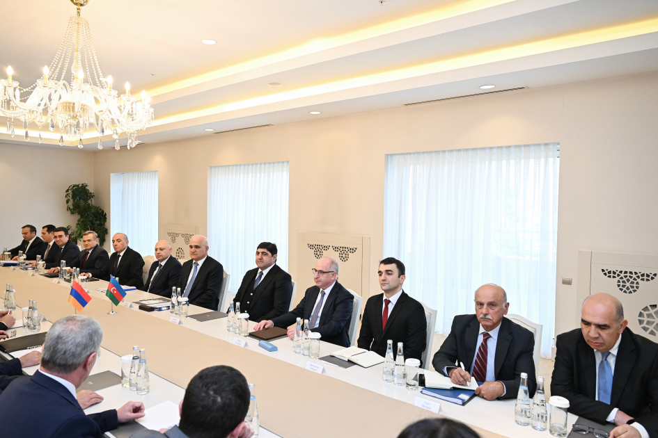 Azerbaijan, Armenia border delimitation commissions hold meeting (PHOTO)