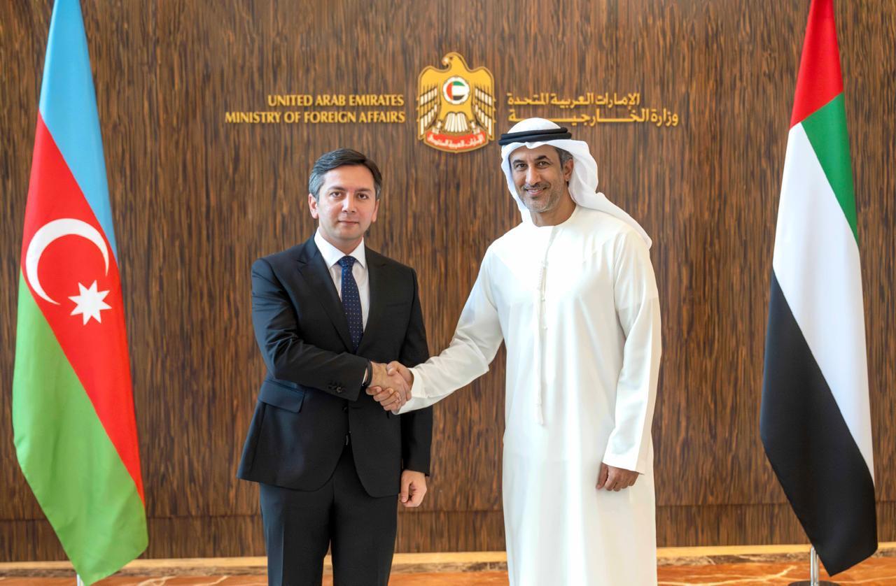 Azerbaijan, UAE hold meeting on comprehensive strategic partnership (PHOTO)