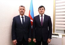Hungarian ambassador visits Azerbaijan’s State Committee on Diaspora Affairs (PHOTO)