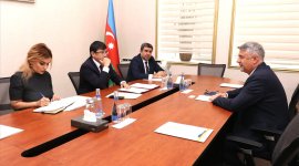 Hungarian ambassador visits Azerbaijan’s State Committee on Diaspora Affairs (PHOTO)
