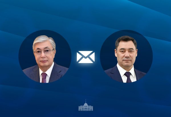 President of Kazakhstan congratulates Sadyr Zhaparov on Kyrgyz parliamentary elections